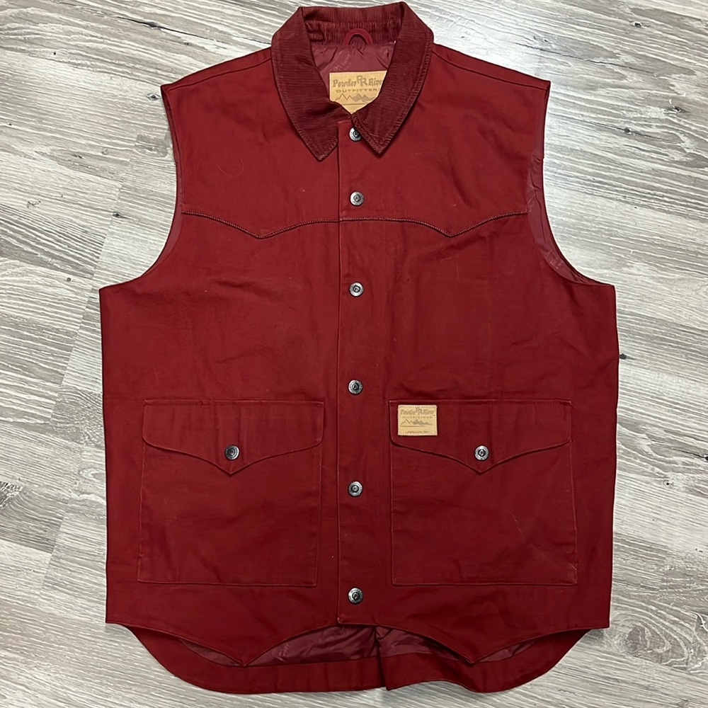 NWOT Powder river vest/L
